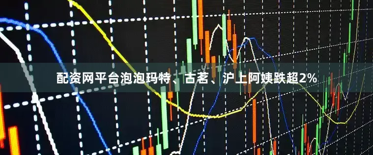 配资网平台泡泡玛特、古茗、沪上阿姨跌超2%